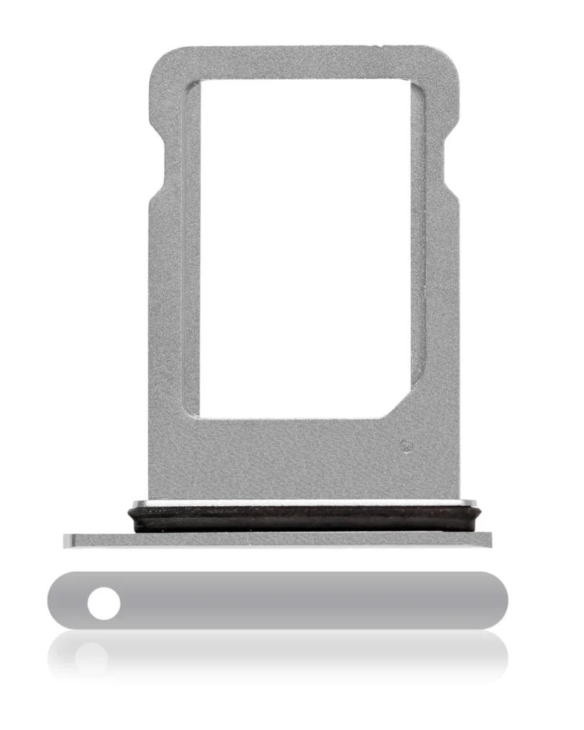 Sim Card Tray For iPhone XS (Service Pack) (Silver)