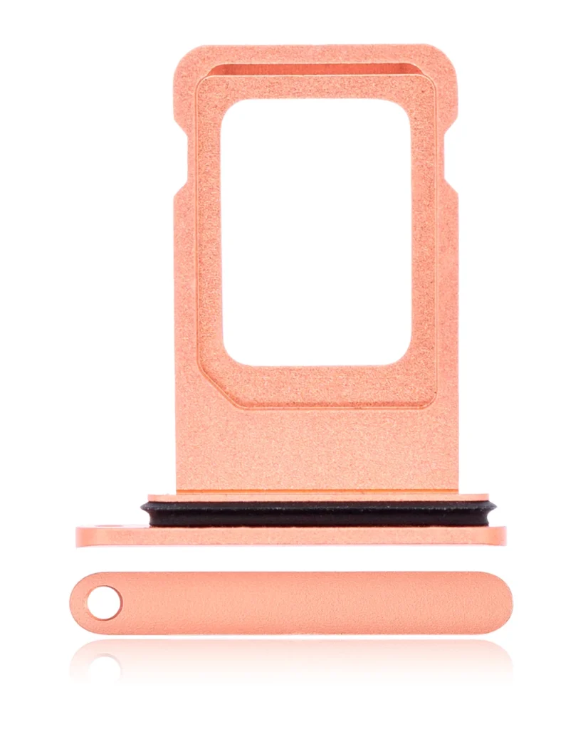 Sim Card Tray For iPhone XR (Service Pack) (Coral)