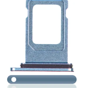 Sim Card Tray For iPhone XR (Service Pack) (Blue)