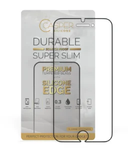 Casper Silicone Tempered Glass For iPhone 6 Plus / 6S Plus / 7 Plus / 8 Plus (Retail Pack) (Clear)