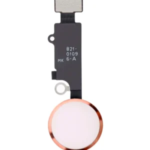 Home Button With Flex Cable For iPhone 7 / 7 Plus / 8 / 8 Plus / SE (2020) / SE (2022) (Warning: For Cosmetic Use Only) (Rose Gold)