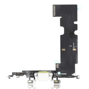 Home Button Solution With Charging Port For iPhone 8 (Silver) (Version 2)