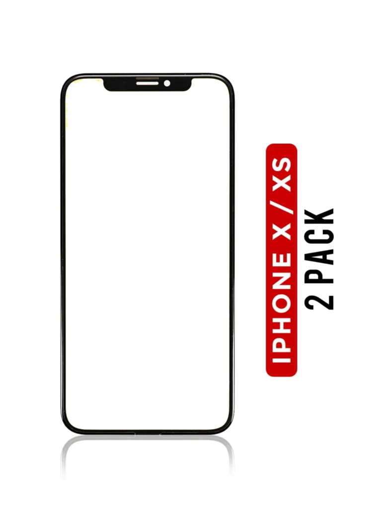 Front Cover Glass Only For iPhone X / XS (2 Pack)