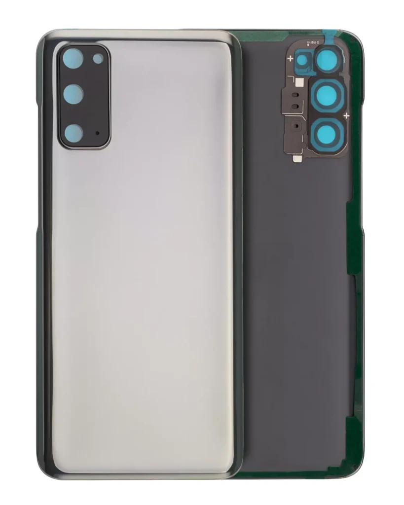 Back Cover Glass With Camera Lens For Samsung Galaxy S20 5G (Service Pack) (Cosmic Gray)