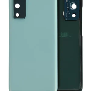 Back Cover Glass With Camera Lens For Samsung Galaxy S20 FE (Service Pack) (Cloud Mint)