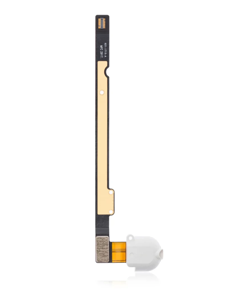 Headphone Jack Flex Cable For iPad Air 1 / iPad 5 (2017) / iPad 6 (2018) (White) (Cellular)
