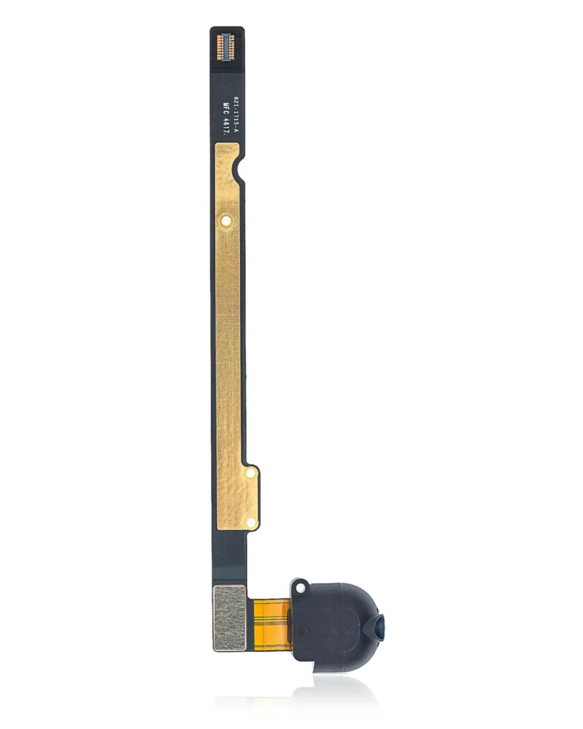 Headphone Jack Flex Cable For iPad Air 1 / iPad 5 (2017) / iPad 6 (2018) (Black) (Cellular)