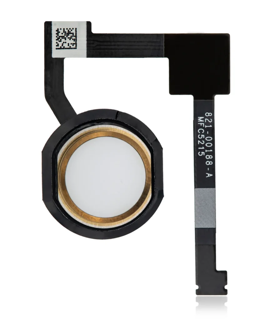 Home Button With Flex For iPad Pro 12.9" 1st Gen (2015) / Air 2 (Gold)
