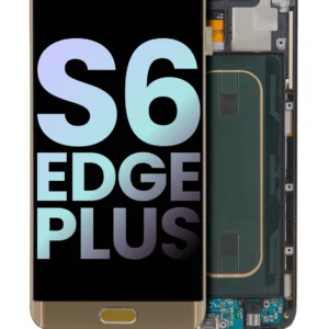 OLED Assembly With Frame For Samsung Galaxy S6 Edge Plus (AT&T / T-Mobile / International) (Service Pack) (Gold Platinum)