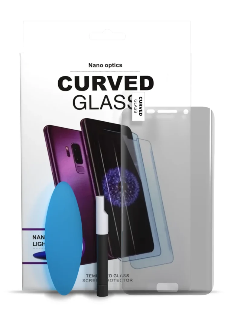 UV Tempered Glass With Glue For Samsung Galaxy S6 Edge (Case Friendly)