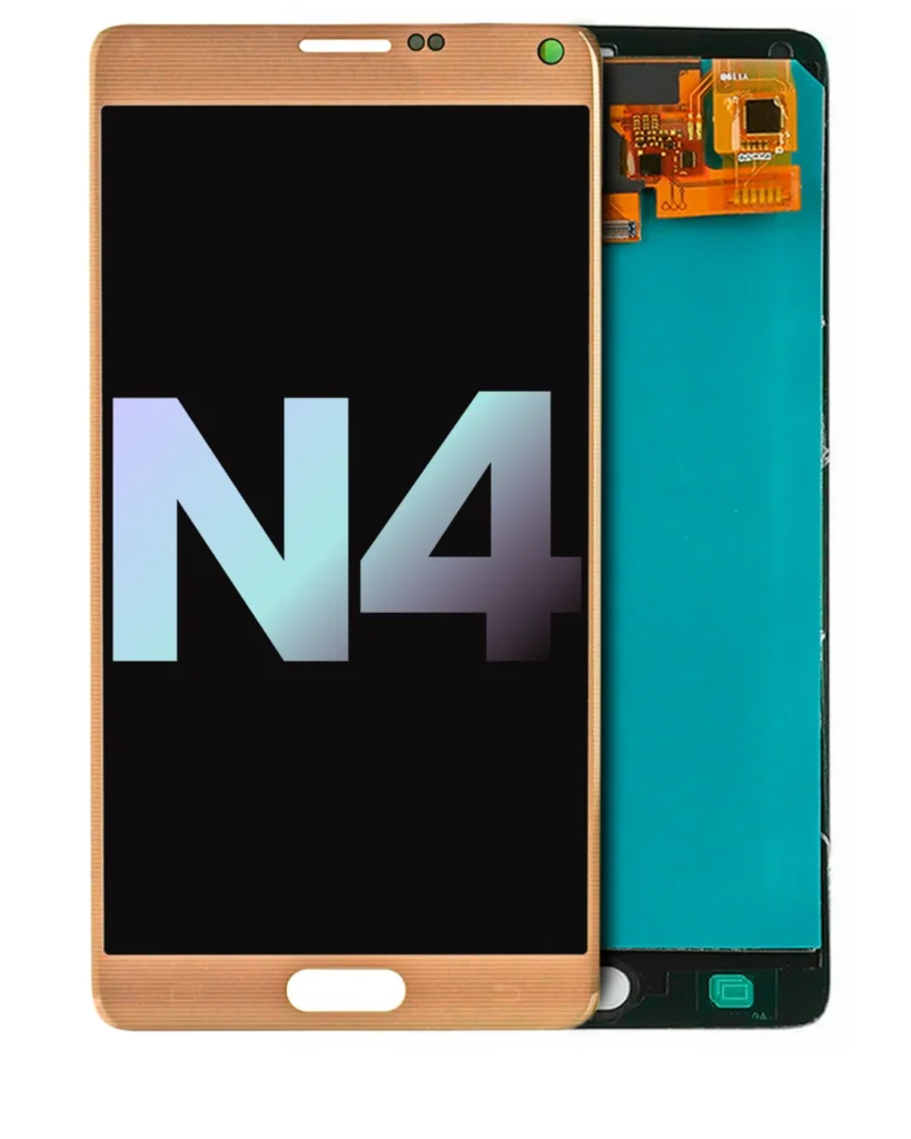 OLED Assembly Without Frame For Samsung Galaxy Note 4 (Service Pack) (Gold)