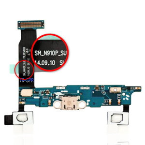 Charging Port Flex Cable For Samsung Galaxy Note 4 (N910P) (Sprint)
