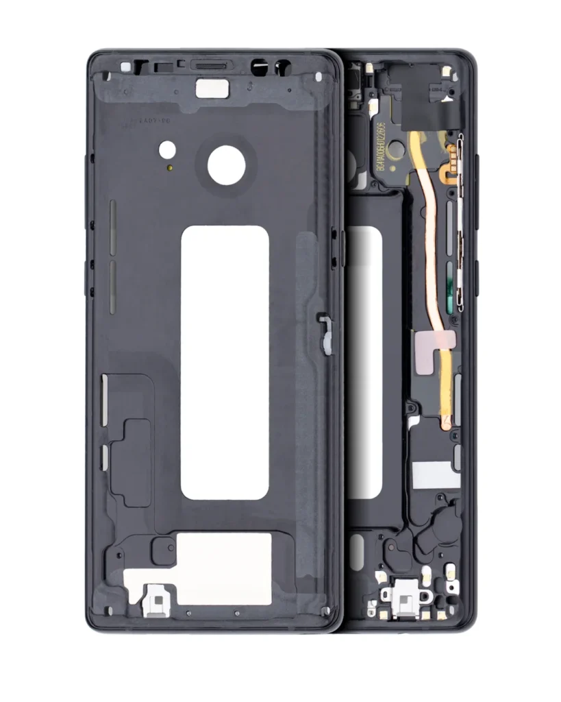 Mid-Frame Housing For Samsung Galaxy Note 8 (With Small Parts) (Midnight Black)