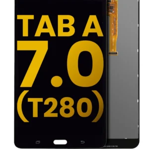 LCD Assembly Without Frame For Samsung Galaxy Tab A 7.0" 2016 (T280) (WiFi Version) (Refurbished) (Black)
