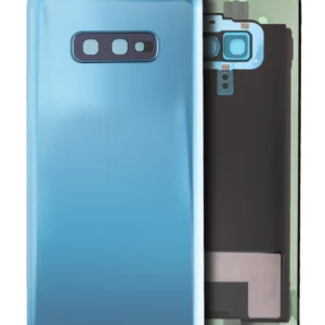 Back Cover Glass With Camera Lens For Samsung Galaxy S10e (Service Pack) (Prism Blue)