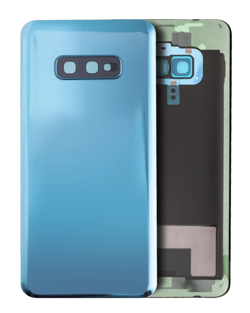 Back Cover Glass With Camera Lens For Samsung Galaxy S10e (Service Pack) (Prism Blue)
