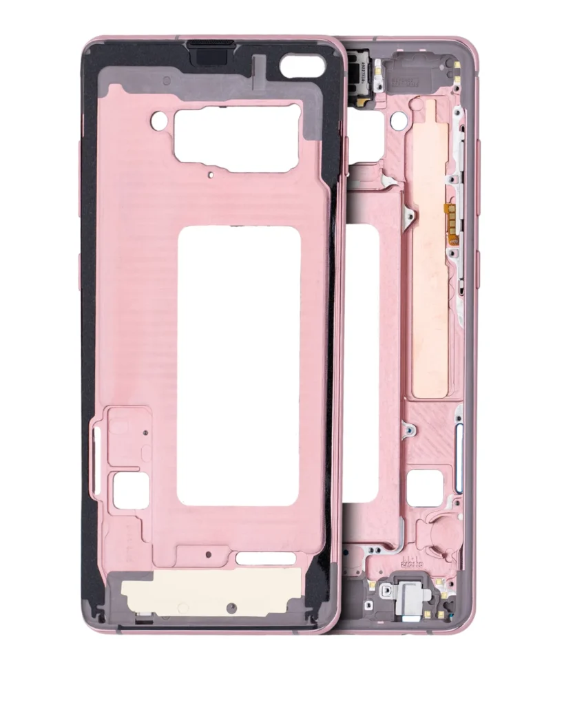 Mid-Frame Housing For Samsung Galaxy S10 Plus (With Small Parts) (Flamingo Pink)