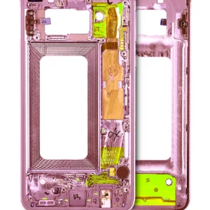 Mid-Frame Housing For Samsung Galaxy S10E (With Small Parts) (Flamingo Pink)