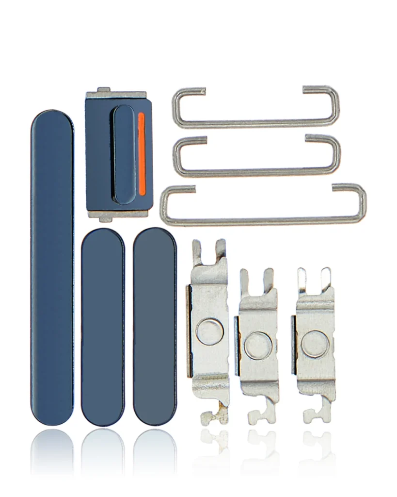 Hard Buttons (Power / Volume / Switch) For iPhone 12 Pro / 12 Pro Max (Pacific Blue)