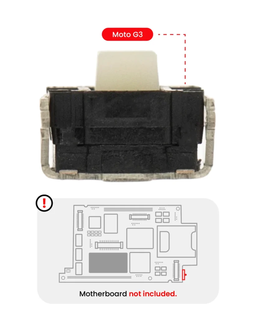 Power / Volume Button Clicker For Motorola Moto G3 (XT1540 / 2015) / G (XT1032 / 2013) (Soldering Required)