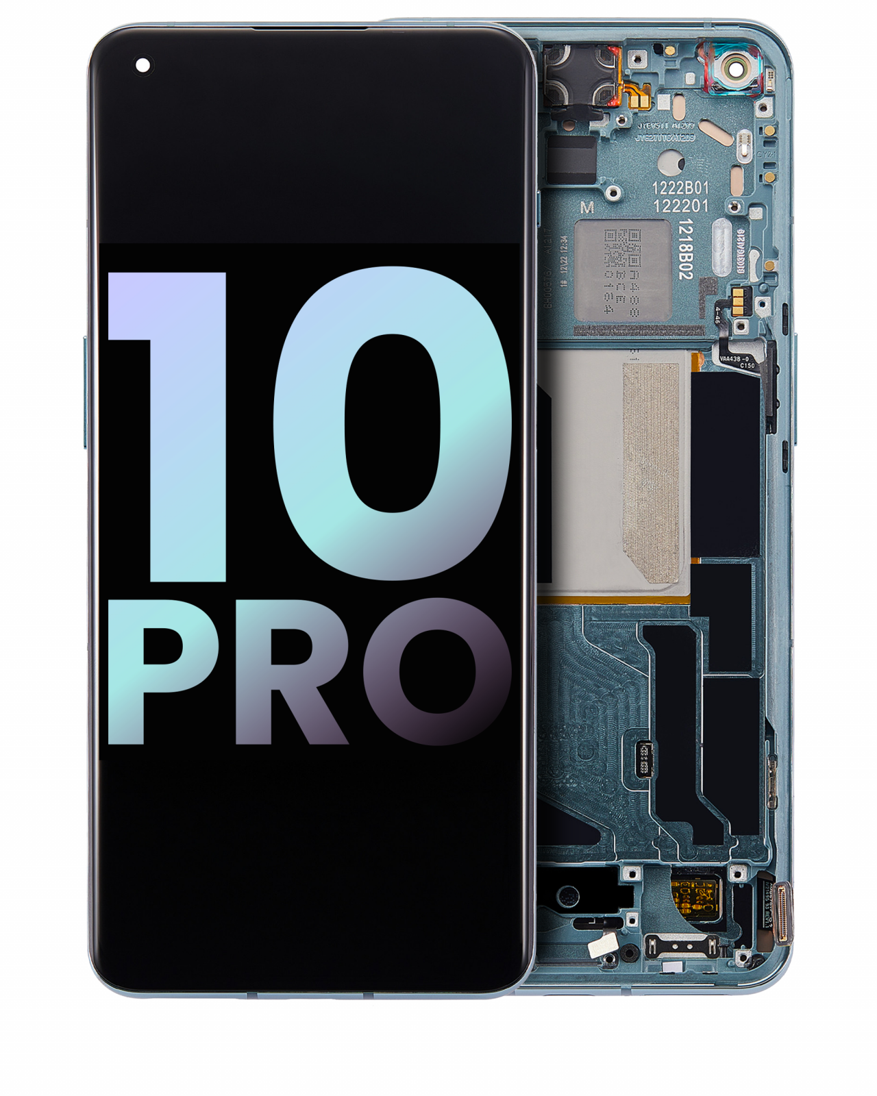 OLED Assembly With Frame For OnePlus 10 Pro (Genuine OEM) (Emerald Forest)