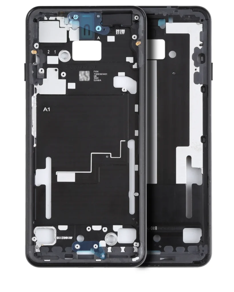 Mid Frame Housing For Google Pixel 3 XL (Just Black)