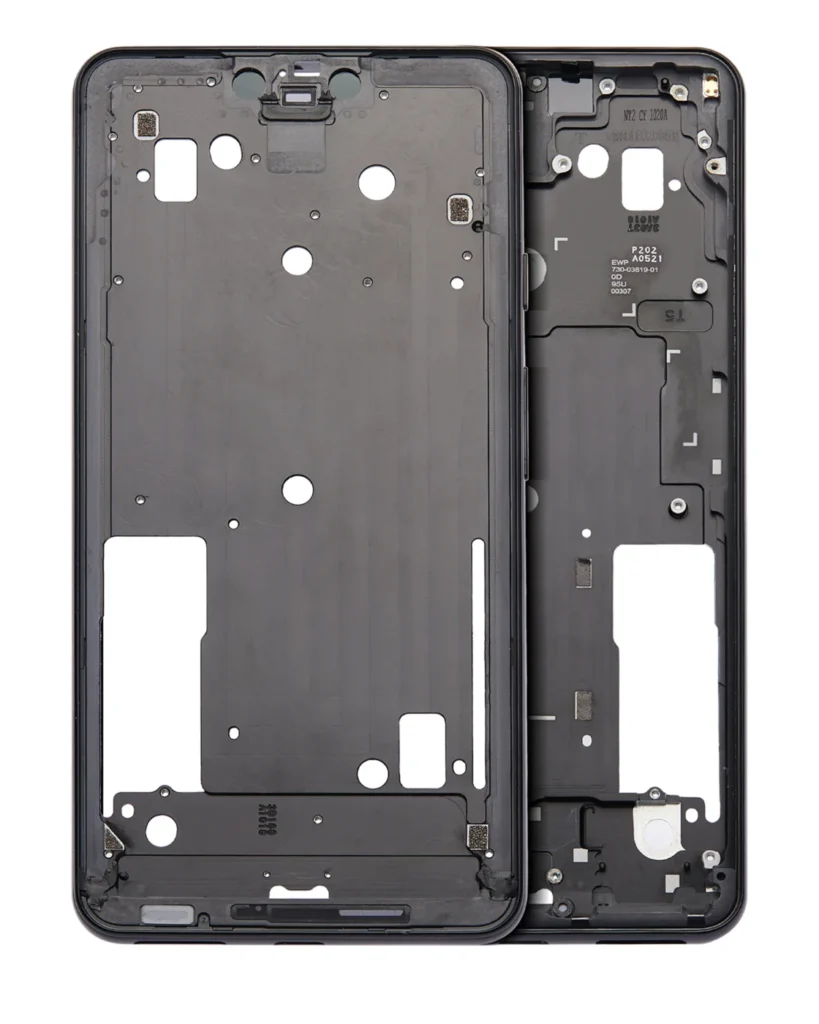 Mid Frame Only For Google Pixel 3 XL (Just Black)