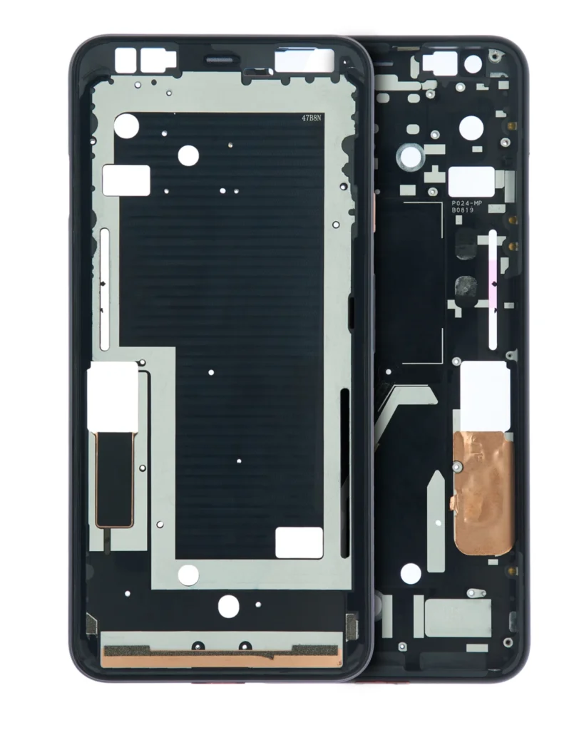 Mid-Frame Housing For Google Pixel 4XL (Pink Power Button)