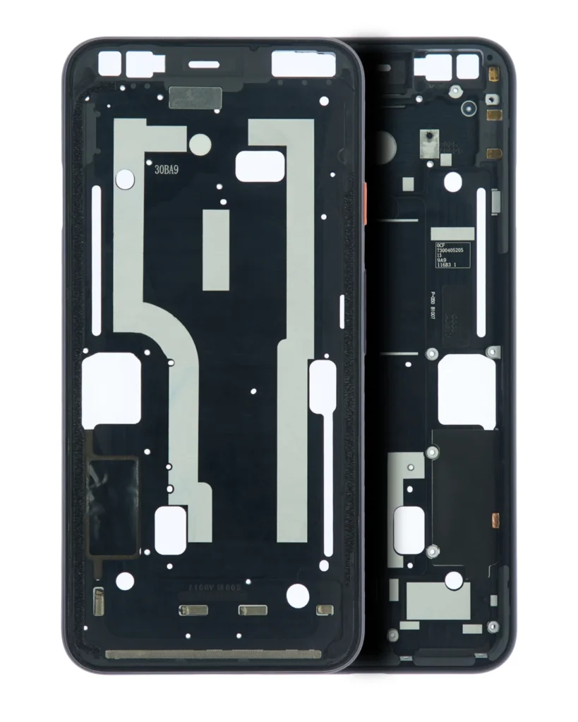 Mid-Frame Housing For Google Pixel 4 (Oh So Orange Power Button)