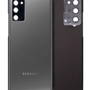 Back Cover Glass With Camera Lens For Samsung Galaxy Note 20 5G (Service Pack) (Mystic Gray)