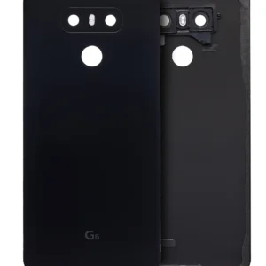 Back cover Glass With Adhesive Pre-Installed For LG G6 (Astro Black)