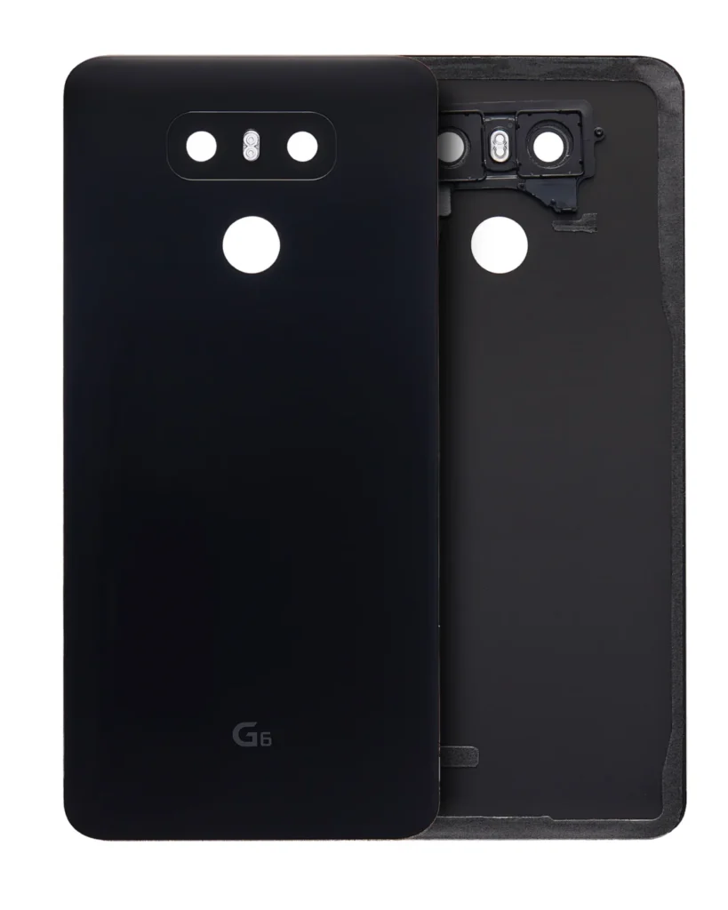 Back cover Glass With Adhesive Pre-Installed For LG G6 (Astro Black)