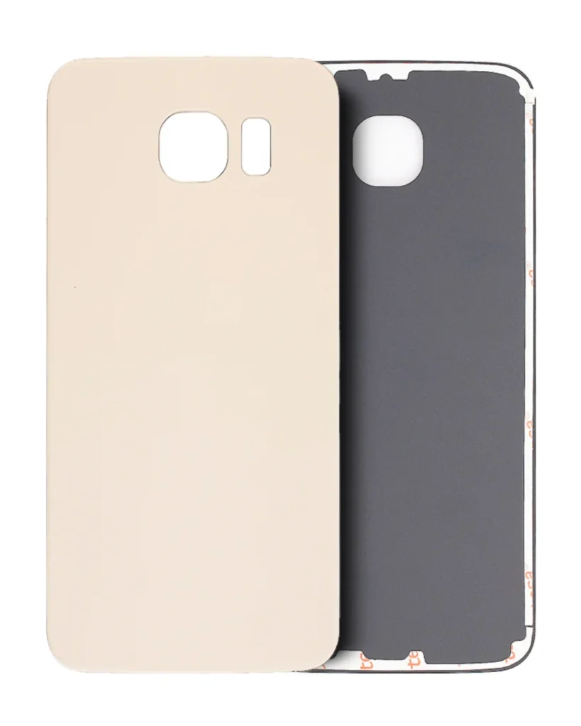 Back Cover Glass For Samsung Galaxy S6 (Service Pack) (Gold Platinum)