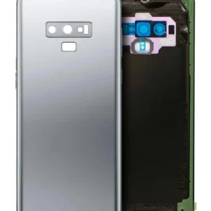 Back Cover Glass With Camera Lens For Samsung Galaxy Note 9 (Service Pack) (Cloud Silver)