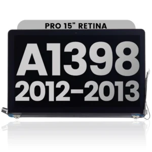 Complete LCD Display Assembly For MacBook Pro A1398 (2012-2013) (Used OEM Pull: Grade A)