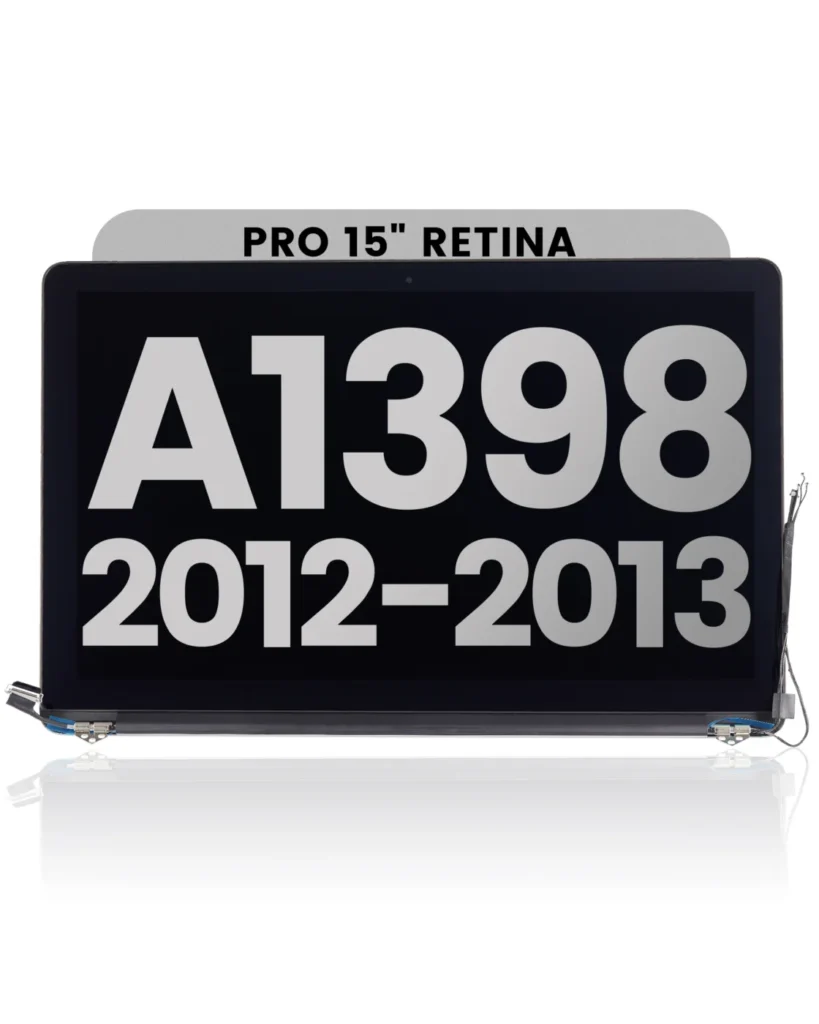 Complete LCD Display Assembly For MacBook Pro A1398 (2012-2013) (Used OEM Pull: Grade A)