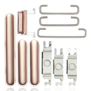 Hard Buttons (Power / Volume / Switch) For iPhone 11 Pro / 11 Pro Max (Gold)