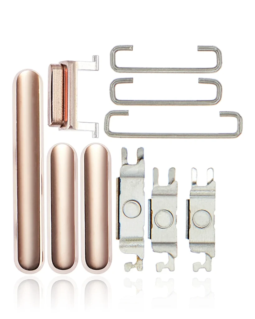 Hard Buttons (Power / Volume / Switch) For iPhone 11 Pro / 11 Pro Max (Gold)