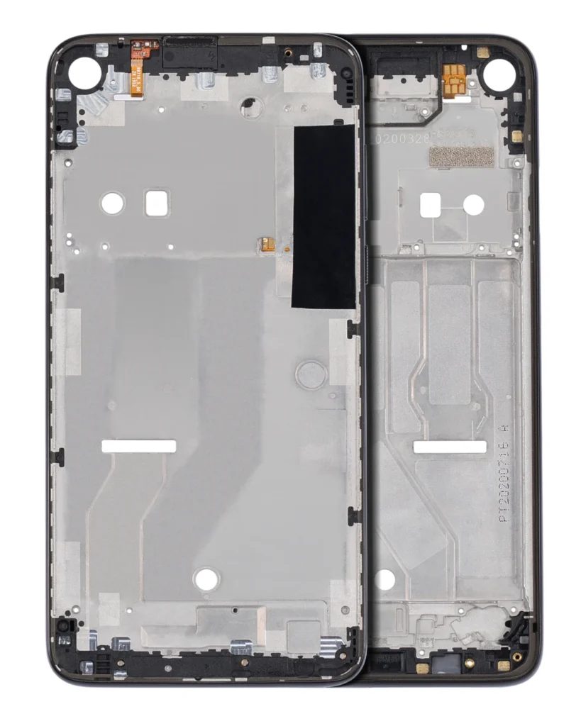 Mid-Frame Housing For Motorola Moto G8 Power (XT2041-1 / XT2041-3 / 2020) (Smoke Black)