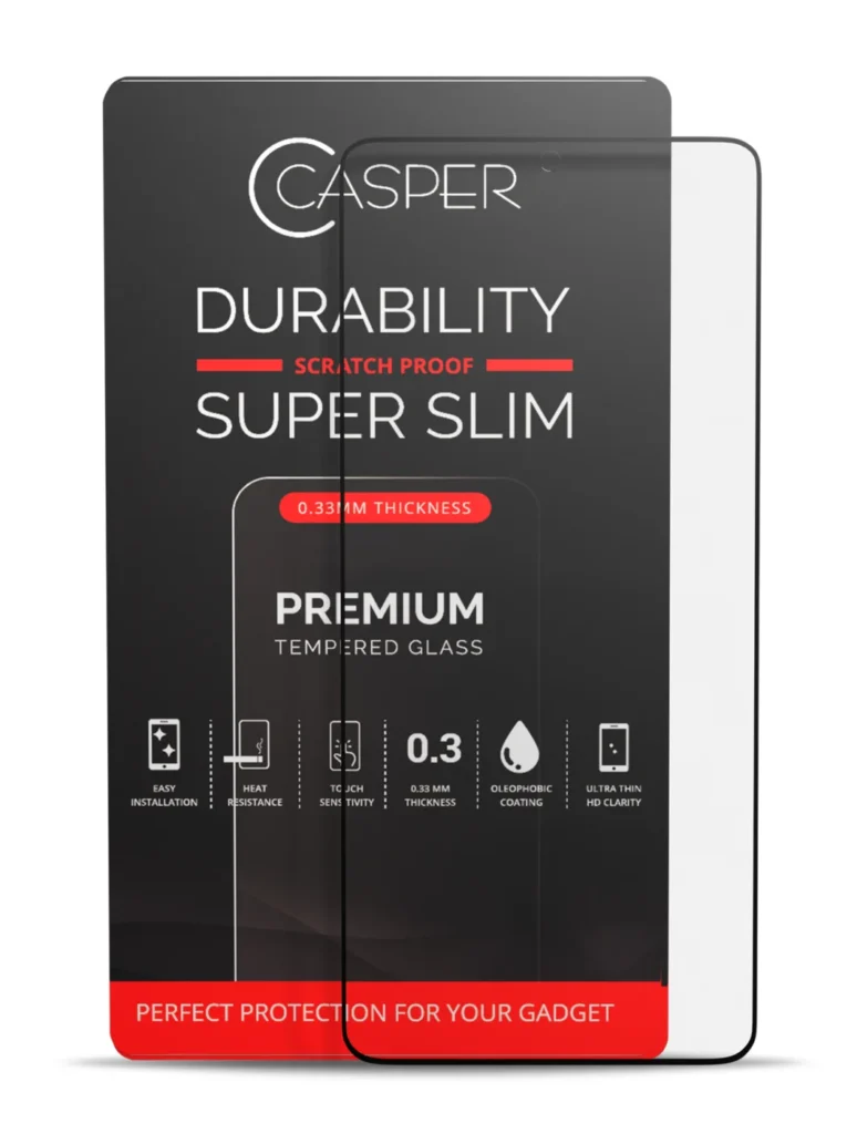 Casper Tempered Glass For Samsung Galaxy S21 Ultra (Retail Pack) (Clear)