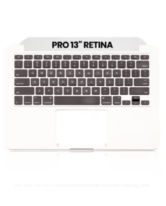 Top Case with Keyboard (ANSI US) For MacBook Pro 13" A1502 (2015) (Used OEM Pull: Grade A)