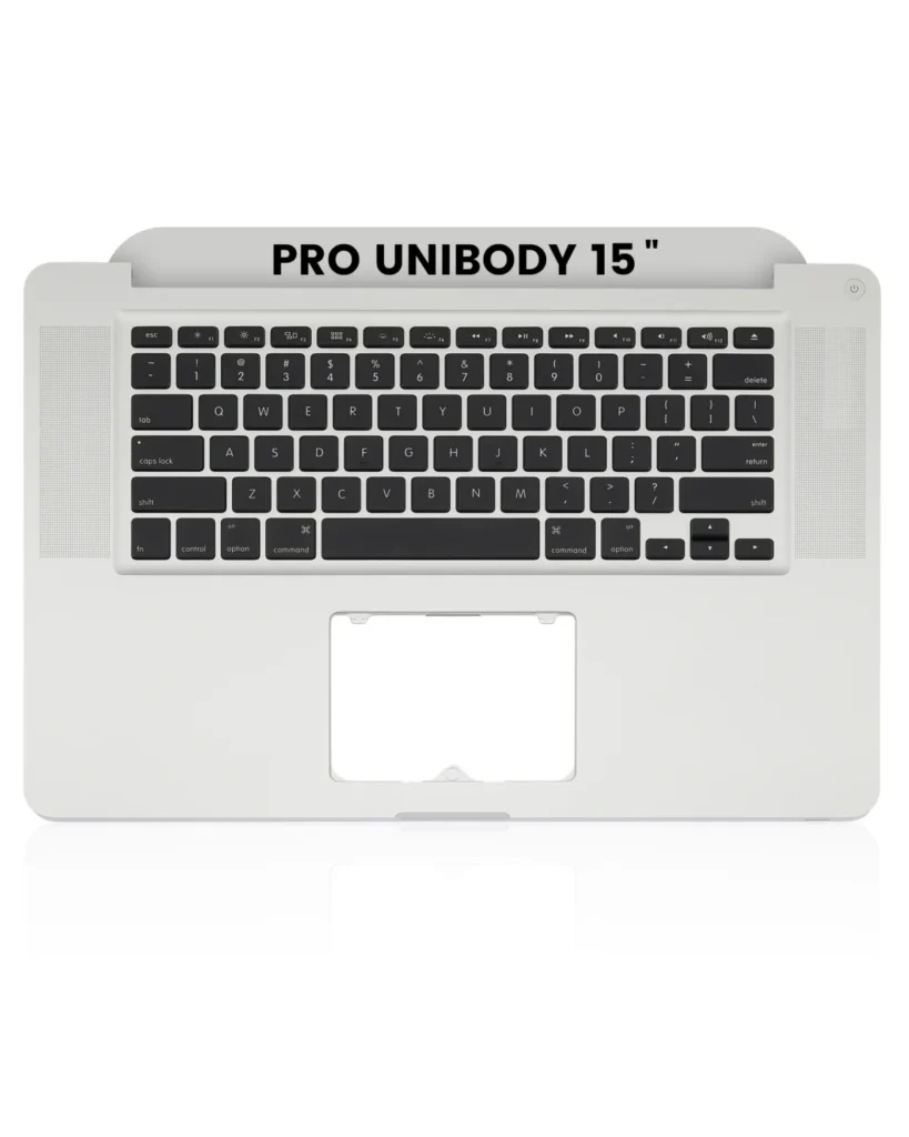 Top Case with Keyboard (ANSI US) For MacBook Pro 15" A1286 (2010-2012) (Used OEM Pull: Grade A)