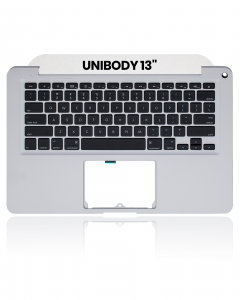 Top Case with Keyboard (ANSI US) For MacBook 13" A1278 (2008) (Used OEM Pull: Grade A)