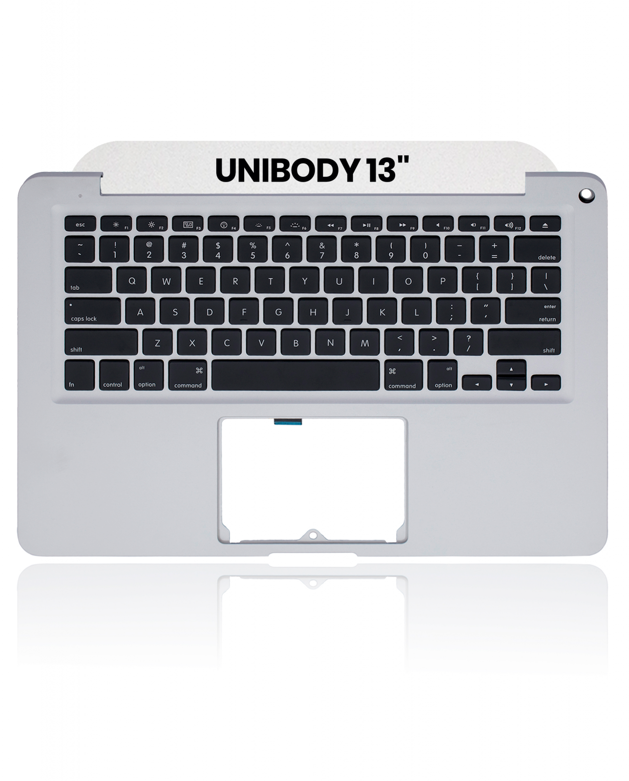Top Case with Keyboard (ANSI US) For MacBook 13" A1278 (2008) (Used OEM Pull: Grade A)