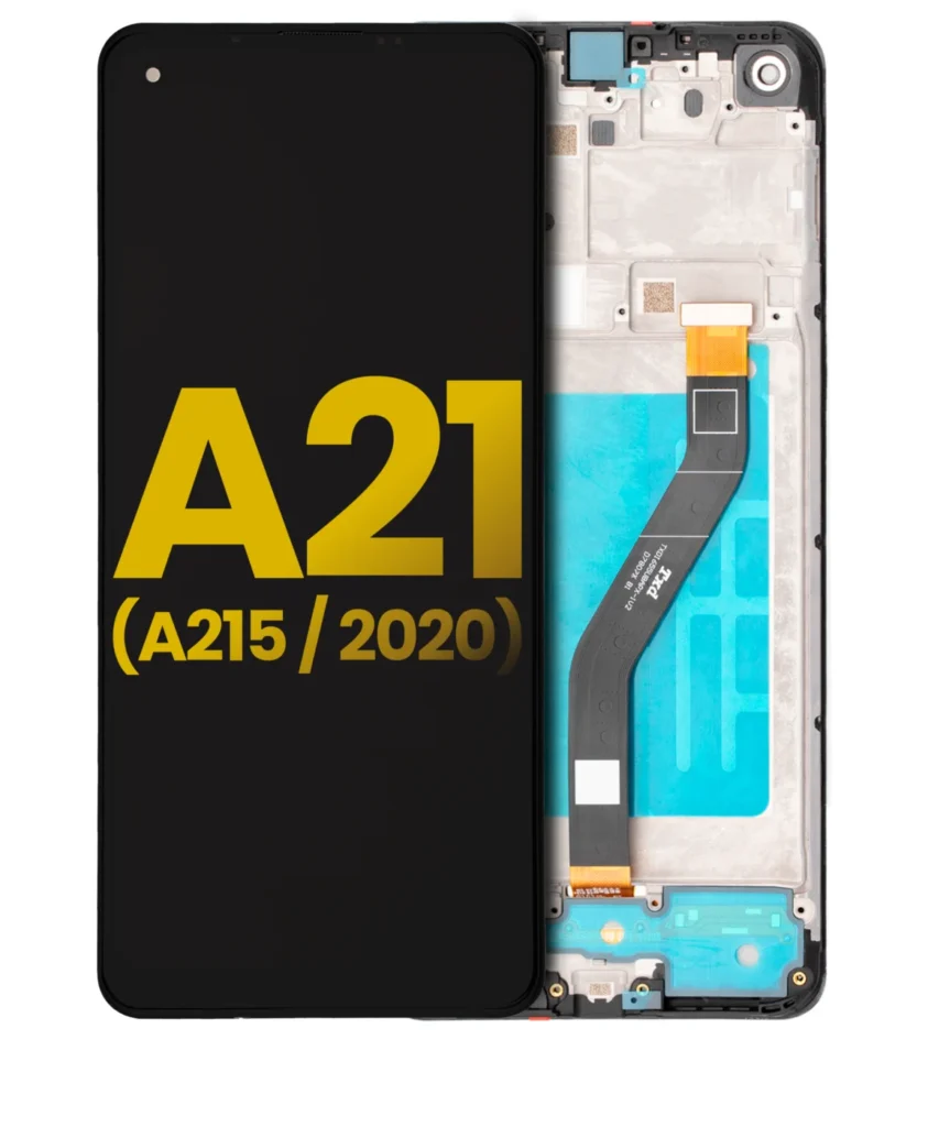LCD Assembly With Frame For Samsung Galaxy A21 (A215 / 2020) (All Colors) (Refurbished)