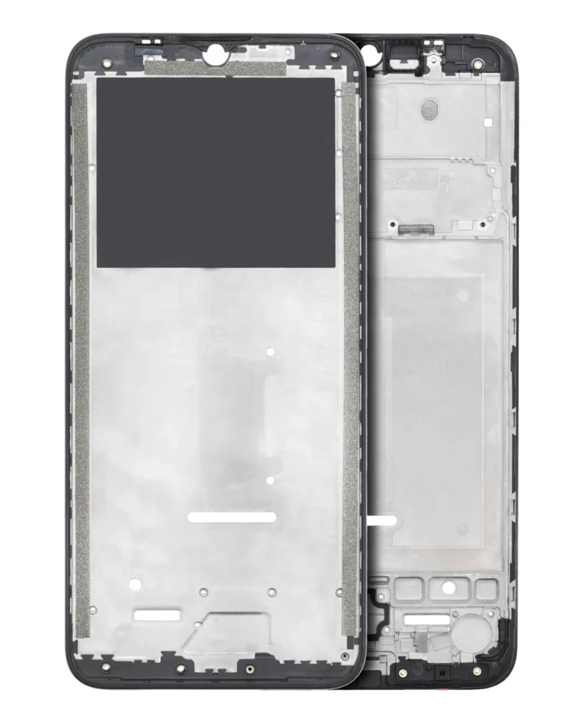 LCD-Frame For Motorola Moto E20 (XT2155 / 2021) (Black)