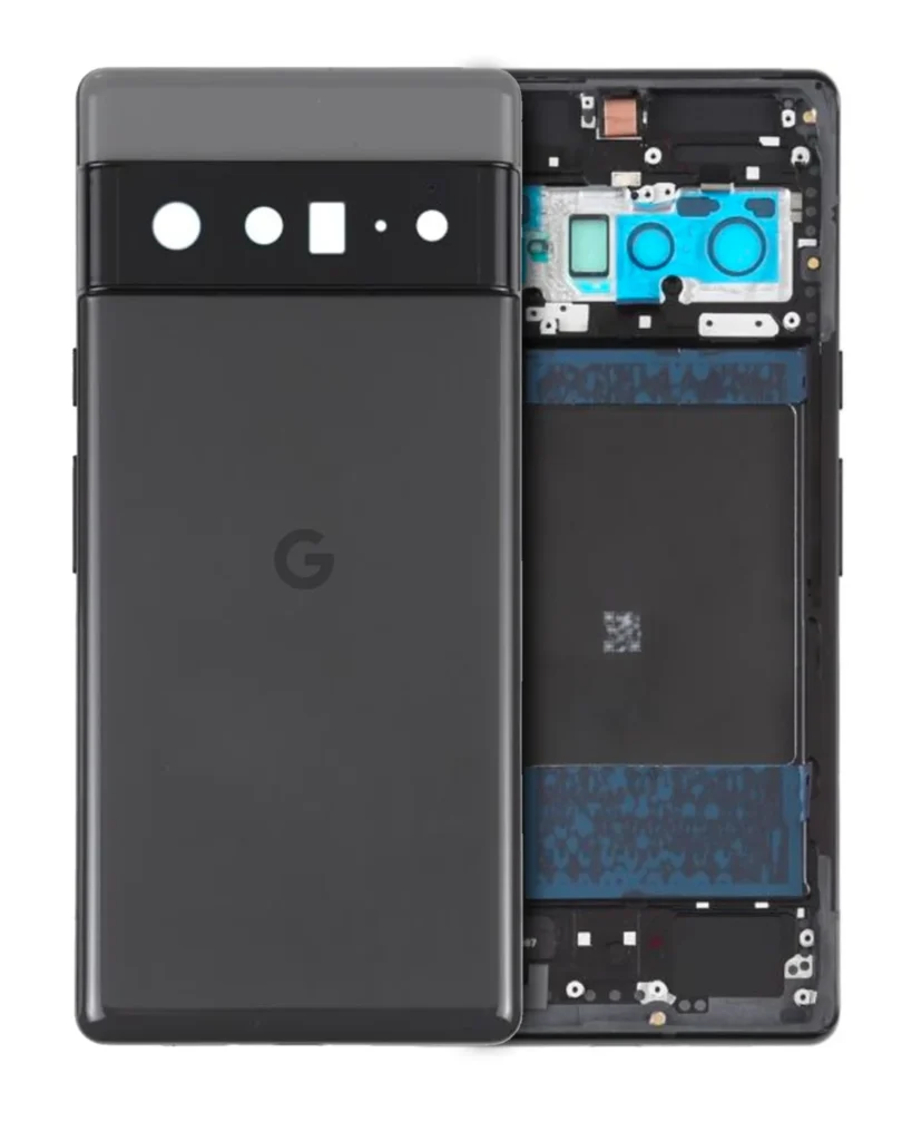 Back Housing For Google Pixel 6 Pro (Genuine OEM) (Stormy Black)