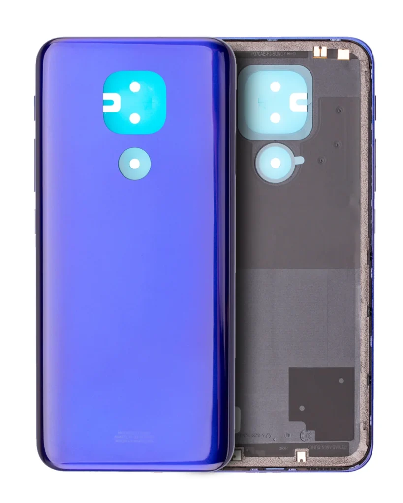 Back cover Glass For Motorola Moto G9 Play (XT2083 / 2020) (Sapphire Blue)