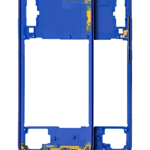 Mid-Frame Housing For Samsung Galaxy A70 (A705 / 2019) (Aftermarket Plus) (Blue)