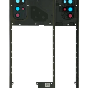 Mid-Frame Housing For Motorola Moto G22 (XT2231 / 2022) (Cosmic Black)